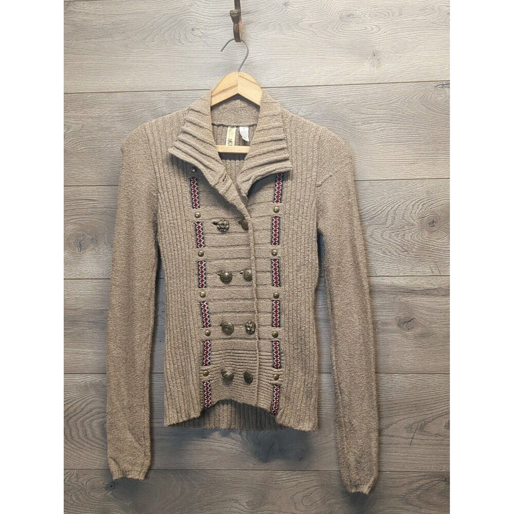 BKE Knit Button Cardigan Sweater Women's Size Small
